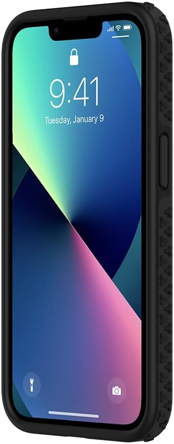 Incipio Grip Serie Hülle für 6.1-Zoll iPhone 13, Schwarz Black, Black