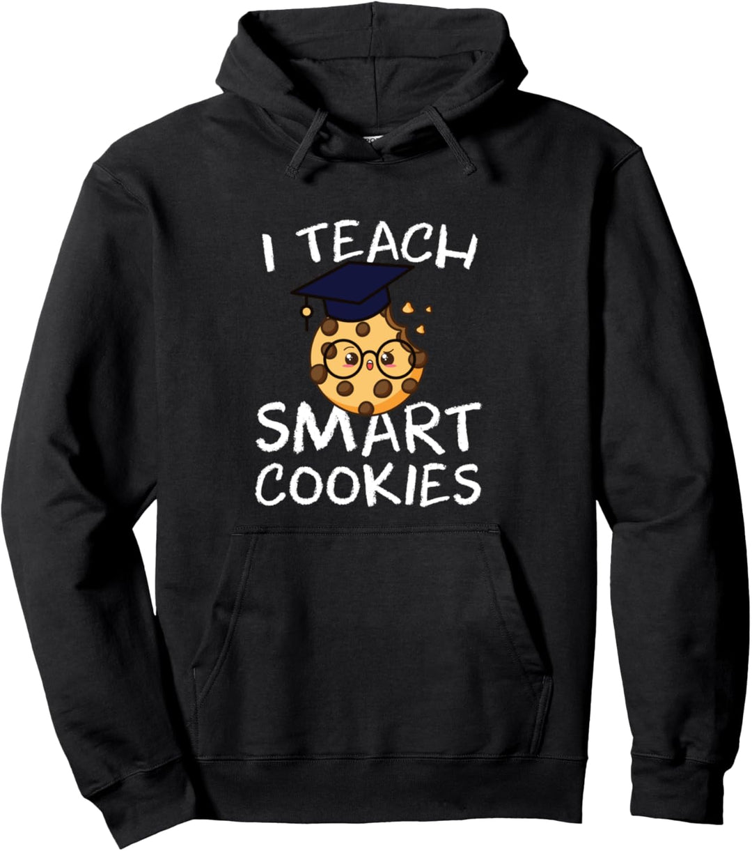 Lustige Lehrer-I Teach Smart-Plätzchen-Nerd Pullover Hoodie