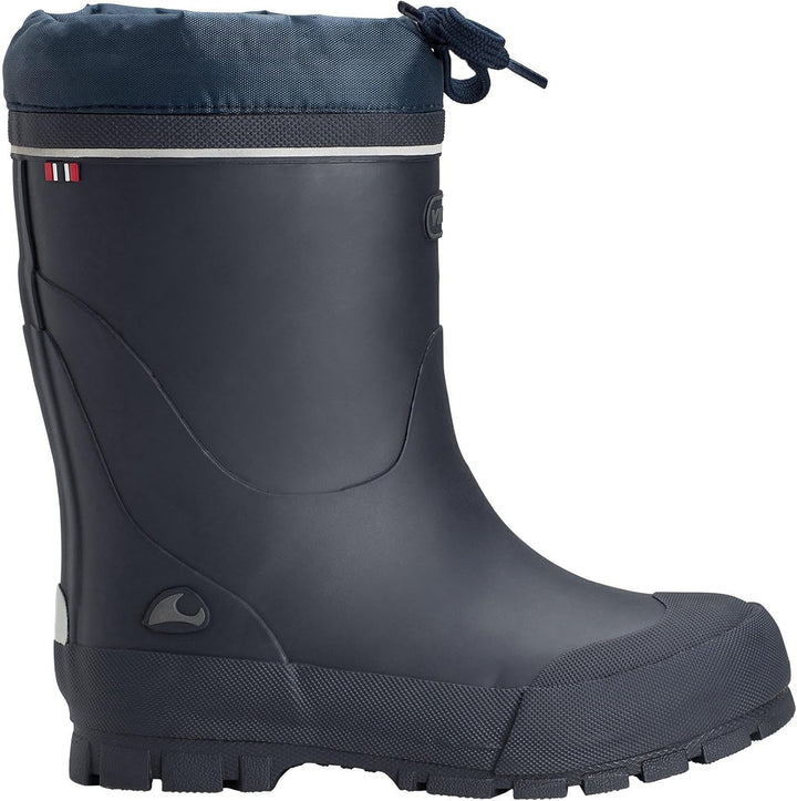 Viking Unisex Kinder Jolly Warm Rain Boot 38 EU Navy Grey, 38 EU Navy Grey