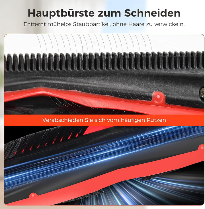 TriCut Bürste für Roborock S7/S7Plus/S7MaxV/S7MaxV Ultra/S7Pro Ultra/S7MaxV Plus/QV35A/Qrevo Serie/Q