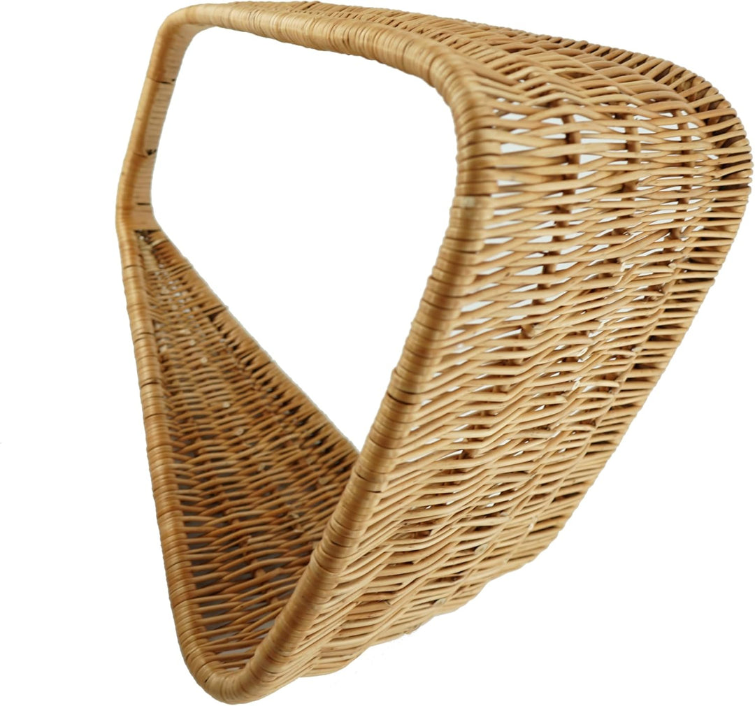 Weidenkorb Kaminholzkorb Weide Holzkorb Brennholz Korb Weidenkorb Deko Tragekorb Kaminholz Rattankor