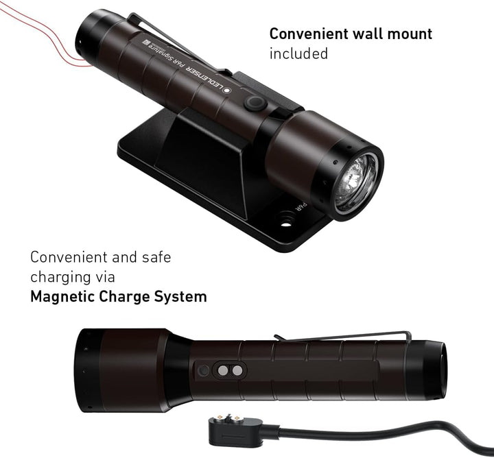 Ledlenser P6R Signature LED Taschenlampe | Led Batterie Taschenlampe fokussierbar | Leuchte hell 140