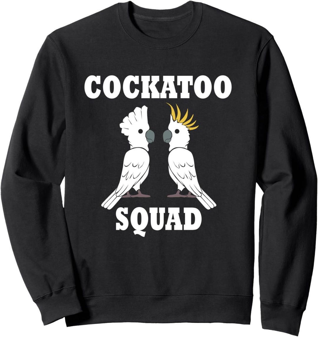 Kakadu Kader Niedlicher Sittich Nymphensittich Sweatshirt