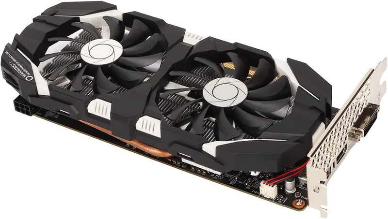 GTX1060 6 GB GDDR5 192-Bit-Gaming-Grafikkarte, 4K HDR 8008 MHz Speicherfrequenz-Computergrafikkarte,