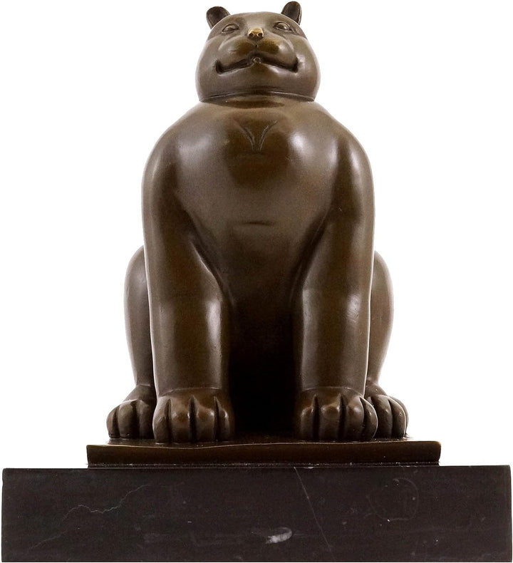 Kunst & Ambiente - Fernando Botero - Fat Cat/Fette Katze - Bronzeskulptur - signiert - Statuen onlin
