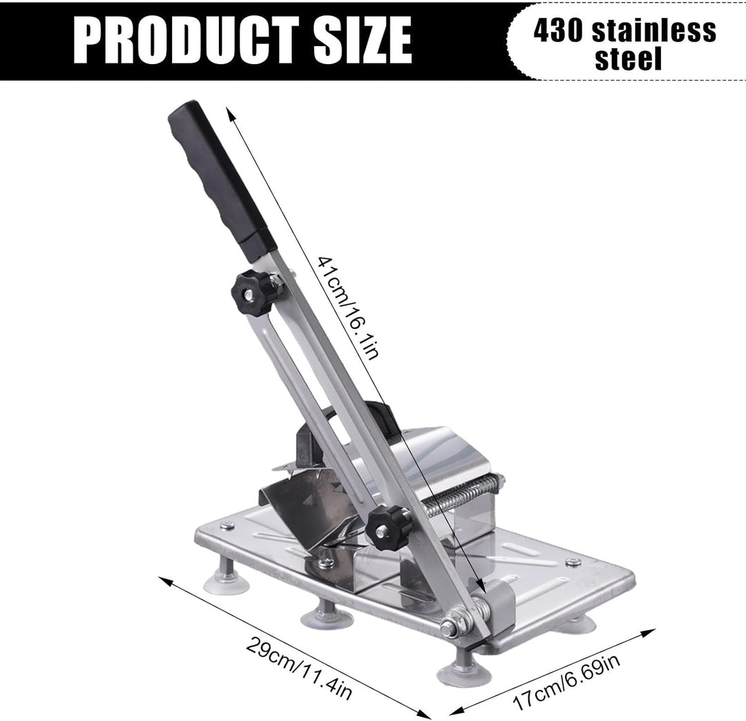 Gefrorener Fleischschneider, manueller Fleischschneider | Allesschneider Fleischschneider Fleischsch