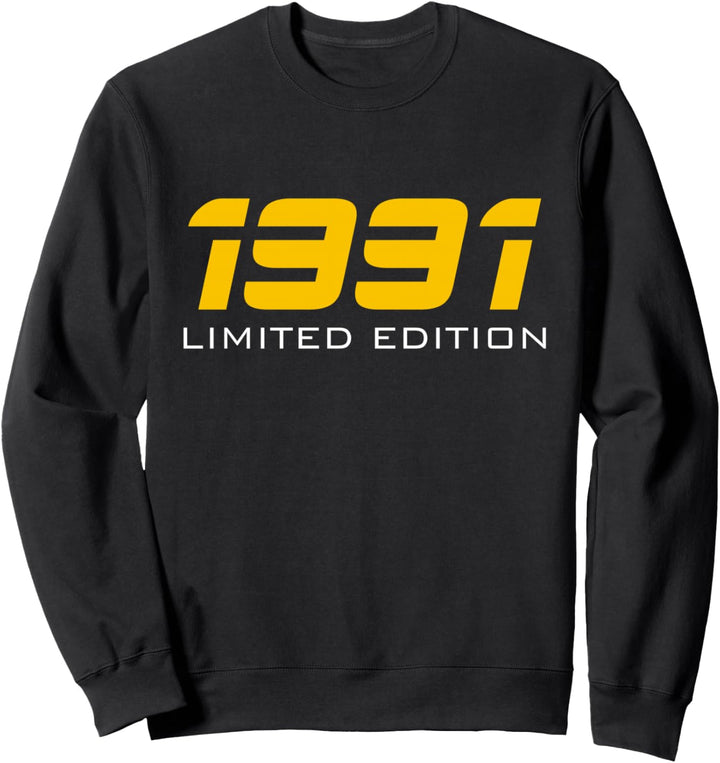 33. Geburtstag Mann Frau 33 Jahre 1991 Deko Lustig Geschenk Sweatshirt