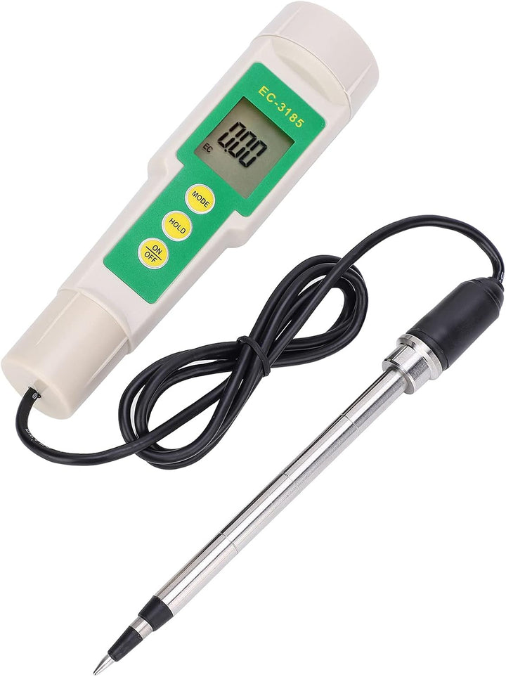 EC CF TDS 3-in-1-Bodentester EC-3185 Bodenmessgerät Bodenanalysegerät Pflanzenpflegetool für Den Gar