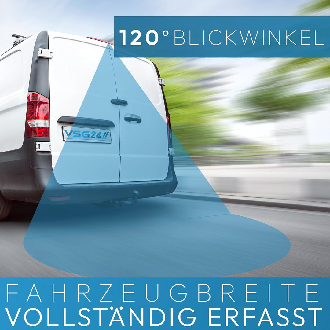 VSG24 Transit Robuste Schwerlast LKW Rückfahrkamera / einfaches Nachrüsten 12V-24V / Traktor Wohnmob
