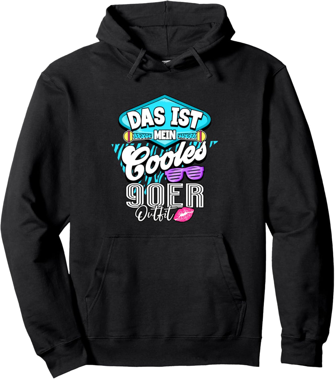 90er Jahre Pullover Hoodie
