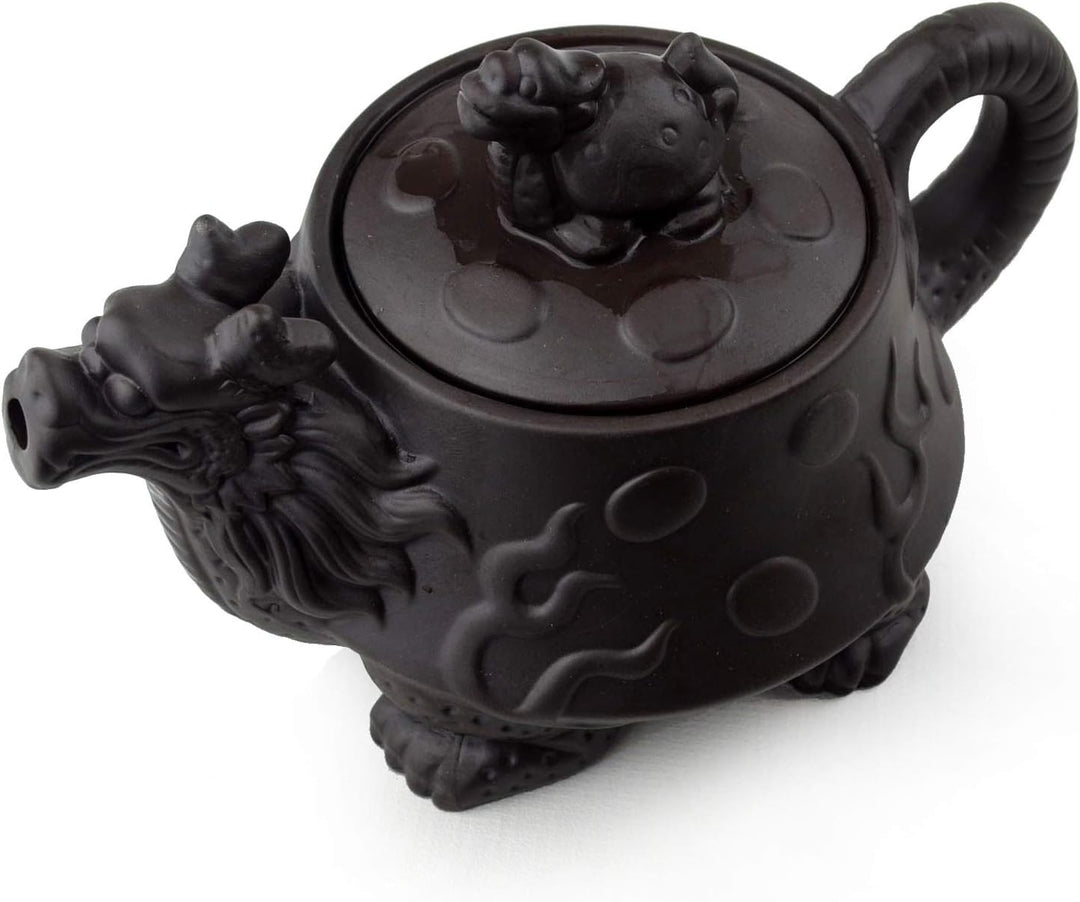 Chinesische Yixing lila Ton Teekanne Drache Teekanne Keramik Traditionelle Kung Fu Tee Set