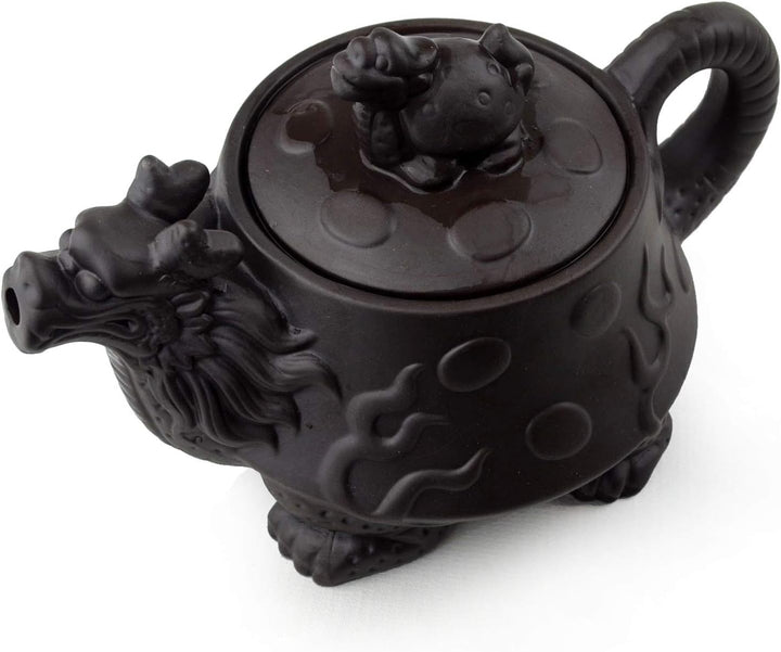 Chinesische Yixing lila Ton Teekanne Drache Teekanne Keramik Traditionelle Kung Fu Tee Set
