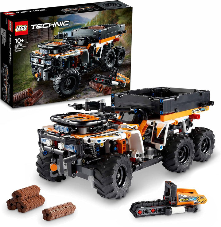 LEGO 42139 Technic Geländefahrzeug ATV Offroader Spielzeug-Fahrzeug für Kinder ab 10 Jahre, Konstruk