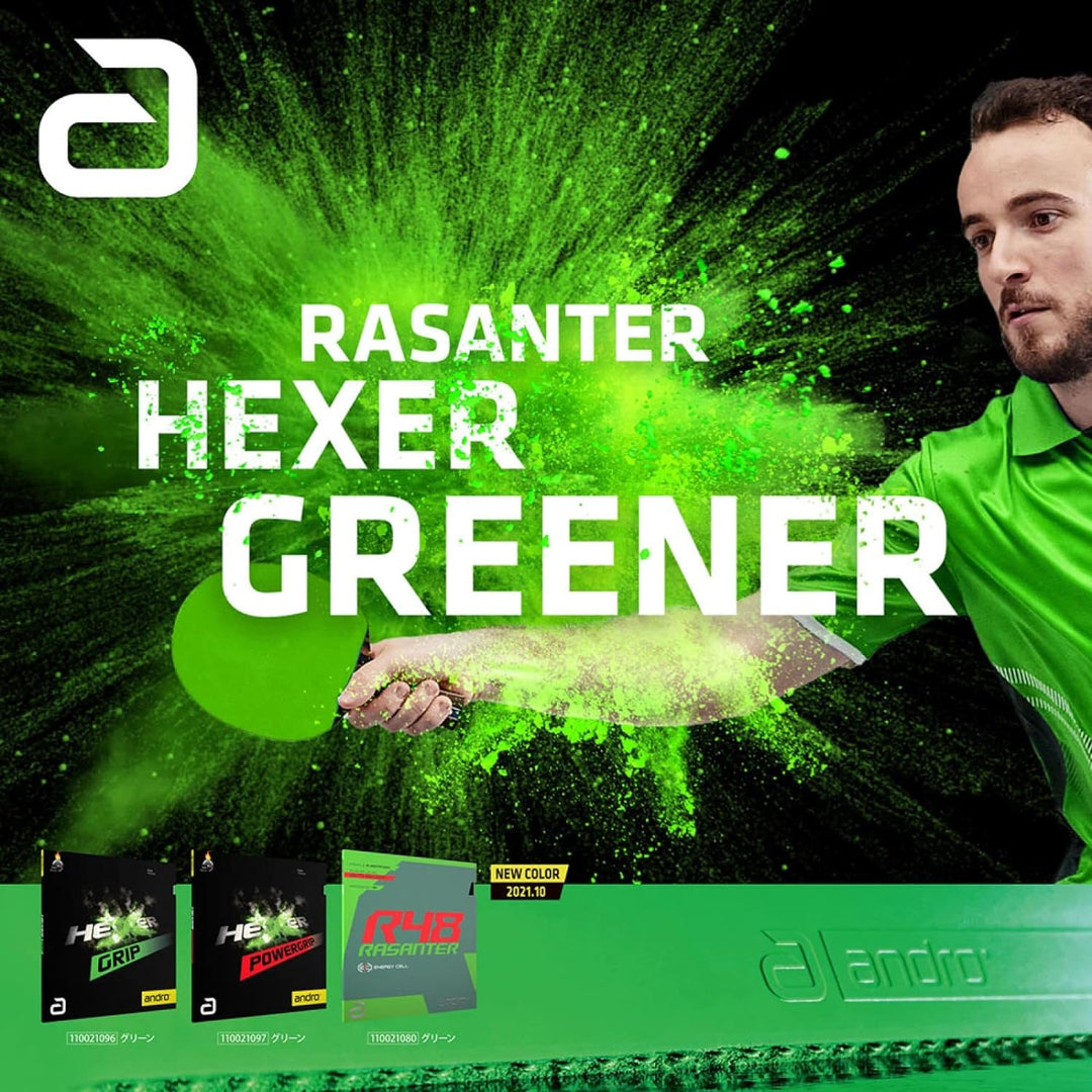 ANDRO Belag Rasanter R 48 Grün 2,0 mm, Grün 2,0 mm