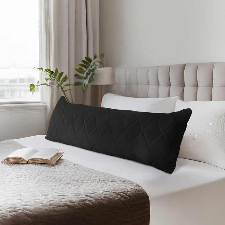 Utopia Bedding gestepptes Körperkissen, 40x145 cm Schwangerschafts und Umstandskissen, Seitenschläfe