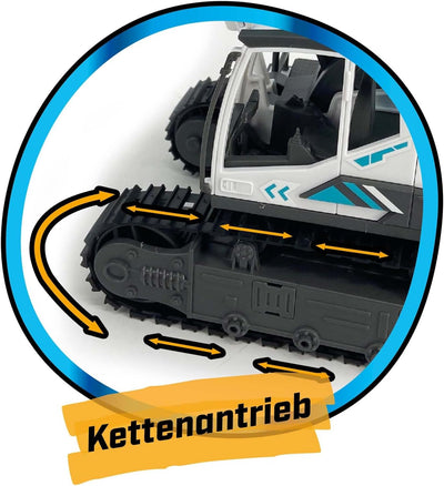 Revell Adventskalender Engineers „Hydraulischer Bagger“ I Adventkalender zum Selbermachen I Adventsk