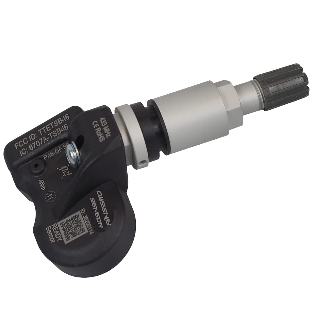 DWEEKIY RDKS/TPMS Sensor – Reifendruckkontrollsystem passen für Ford Kuga (II) - Typ [C520/DM2] - Ze