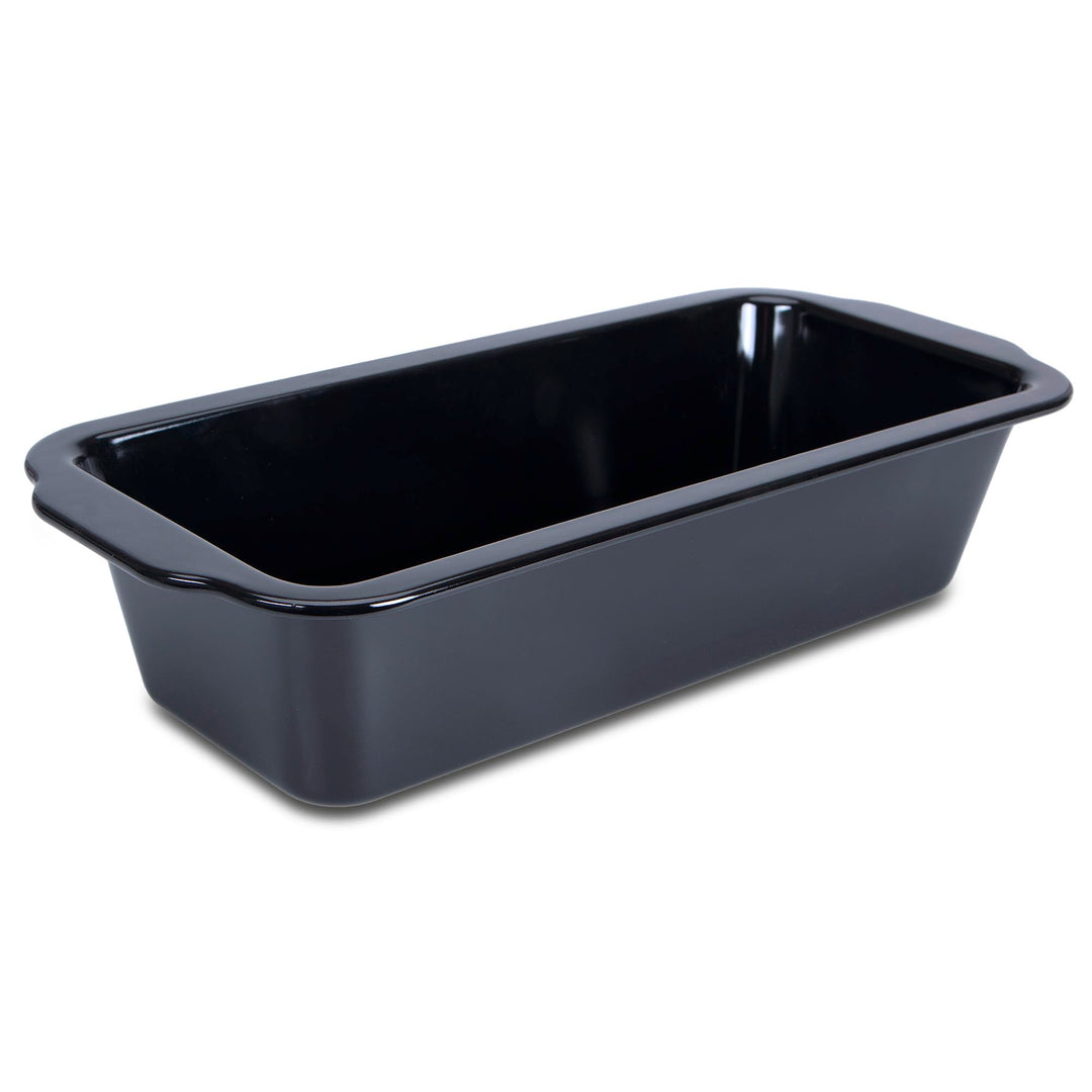 Städter we love baking Brotbackform EMAILLE Black Edition, 30x13x8 cm, Schwarz, emailliert, kratzfes