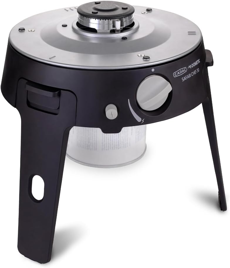 CADAC - Safari Chef 30 HP Combo - Tragbare Grills - GreenGrill-Keramikbeschichtung – inkl. Tragetasc