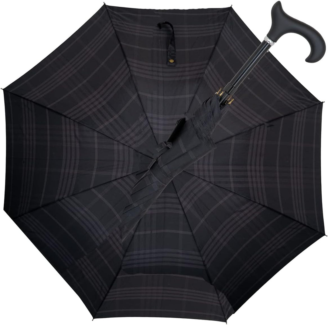 Gastrock Lang-Automatik-Stützschirm AVANTGARDE mit Softgriff