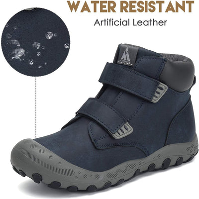 Mishansha Kinder Wanderschuhe Trekking Wanderstiefel Outdoor Trekkingschuhe 28 EU Blau, 28 EU Blau
