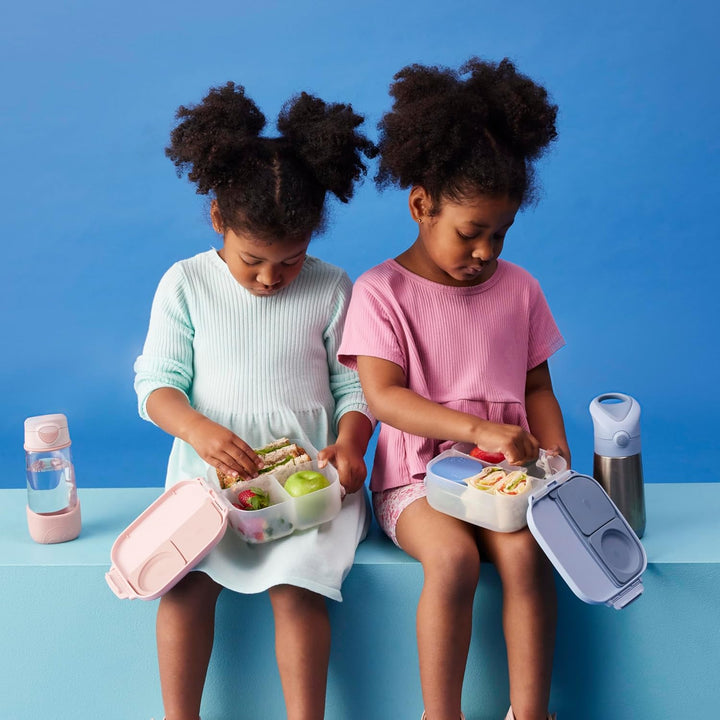 b.box Mini Lunchbox | Bento Box with 3 Compartments (2 Leakproof) | Ideal for Toddlers, Kids Lunch &