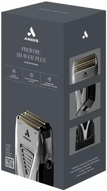 Andis 17260 TS-1 Pro-Foil Lithium-Ionen-Kabel-/Akku-Folienrasierer mit superweichen Titanschneidern
