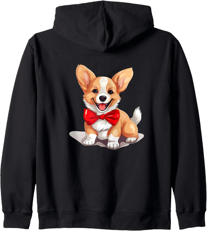Nur mein Corgi Kapuzenjacke
