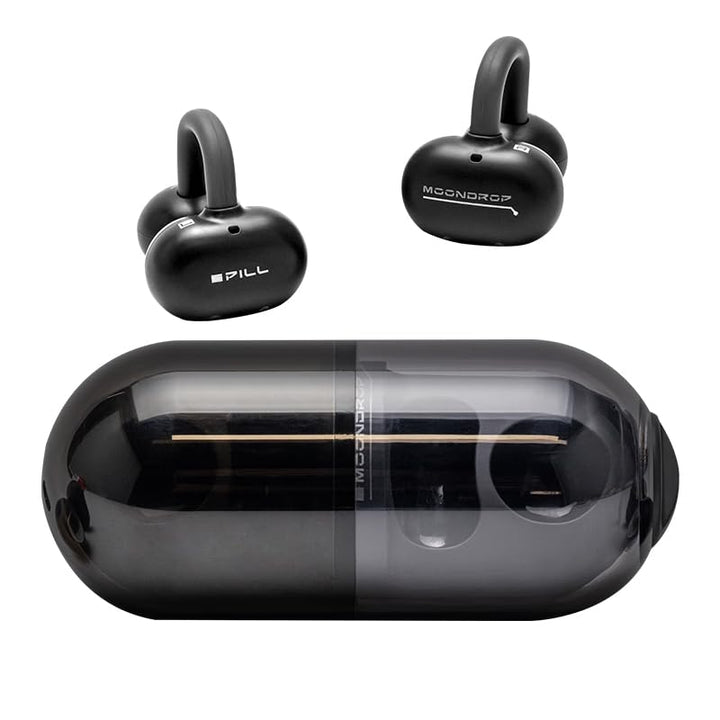Moondrop Pill Open Ear Kopfhörer Bluetooth 6.0 OWS Hängende Kopfhörer IPX4 Open Ear Clip Wireless Bu