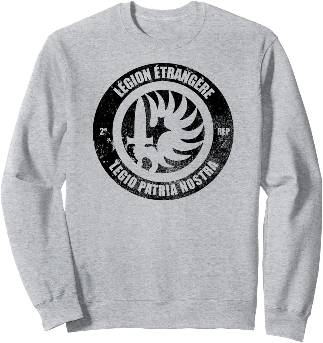 Französische Fremd-Legion Fallschirmjäger-T-Shirt – 2 Rep (gedämpft) Sweatshirt