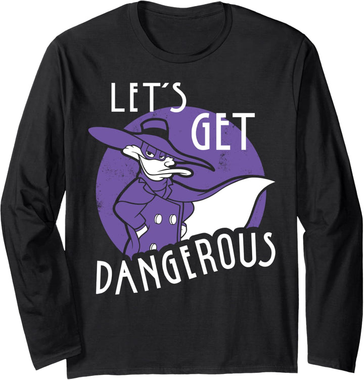 Disney Darkwing Duck Let's Get Dangerous Langarmshirt