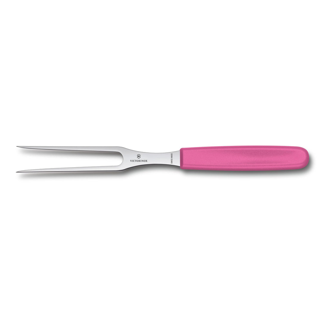 Victorinox, Swiss Classic, Profi Tranchiergabel, Extra Scharfe Klinge, 15 cm, Robuster Kunststoffgri