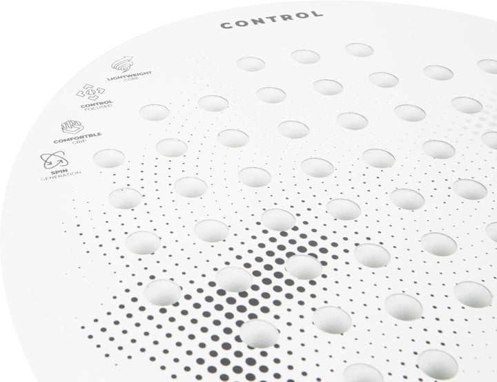 VirtuFit Control Padelschläger - Weiss - Schwarz