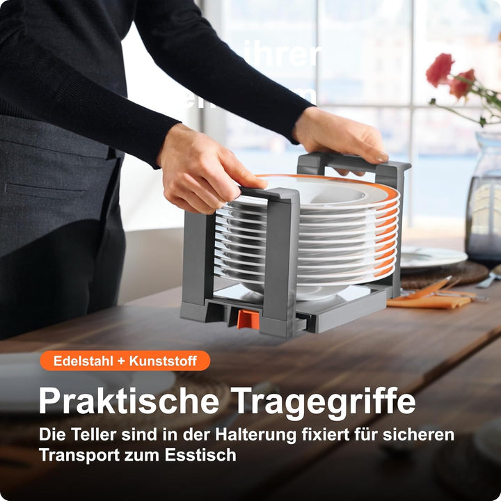Blum AMBIA-LINE Tellerhalter | verstell- & herausnehmbar | sicheres, übersichtliches Verstauen & ein