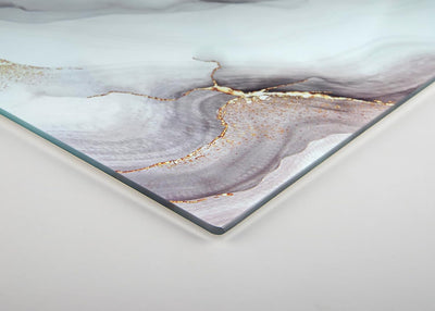 Schneidebrett aus GlasSchneidebrett aus Glas 40x30cm - Schneidebrett, Glas-Schneidebrett Küchenbrett