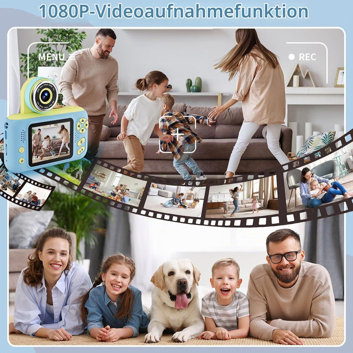 Kids Camera Green blau, blau