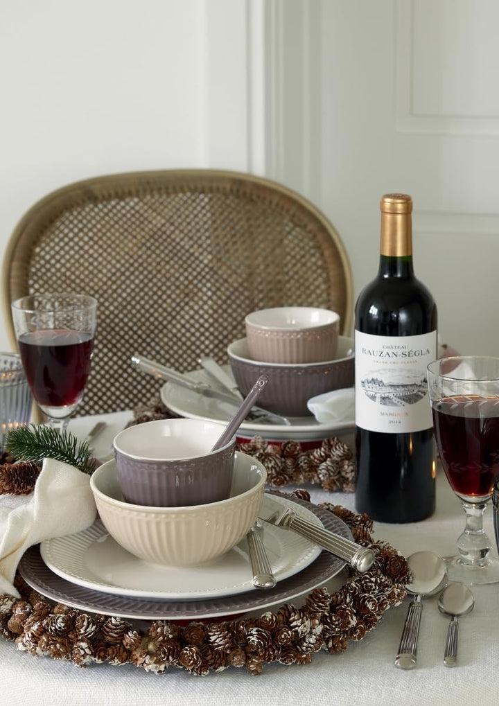 GreenGate [W] Serving Bowl Alice Creamy Fudge Set of 2