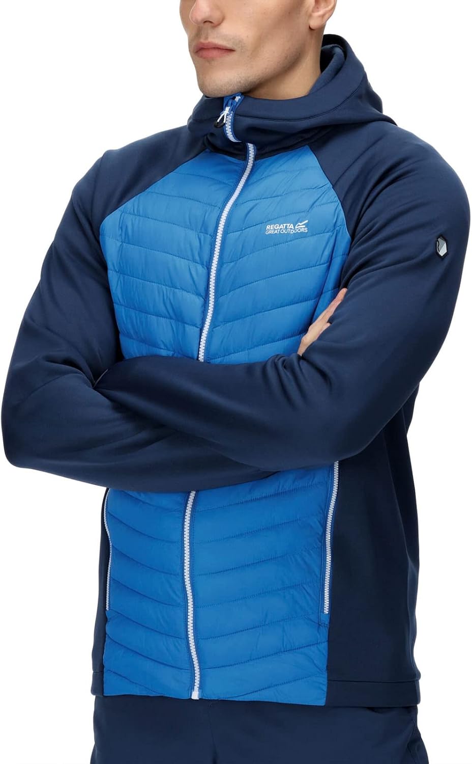 Regatta Herren Andreson VII Hybrid Hybridjacke, Schwarz, XXL M Blau, M Blau