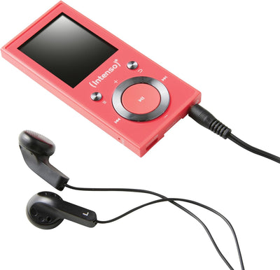 Intenso MP3 Player Video Scooter 1,8 Zoll Bluetooth pink pink 16GB Single, pink 16GB Single