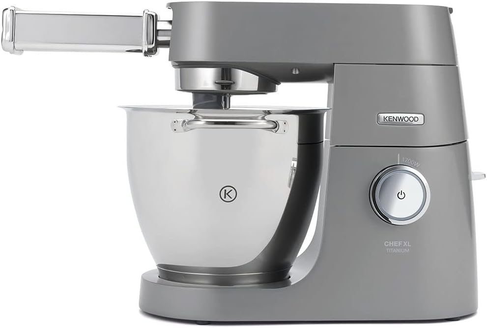 Kenwood KAX984ME Pasta-Schneideaufsatz Spaghetti, Silber, Pasta-Schneideaufsatz Spaghetti