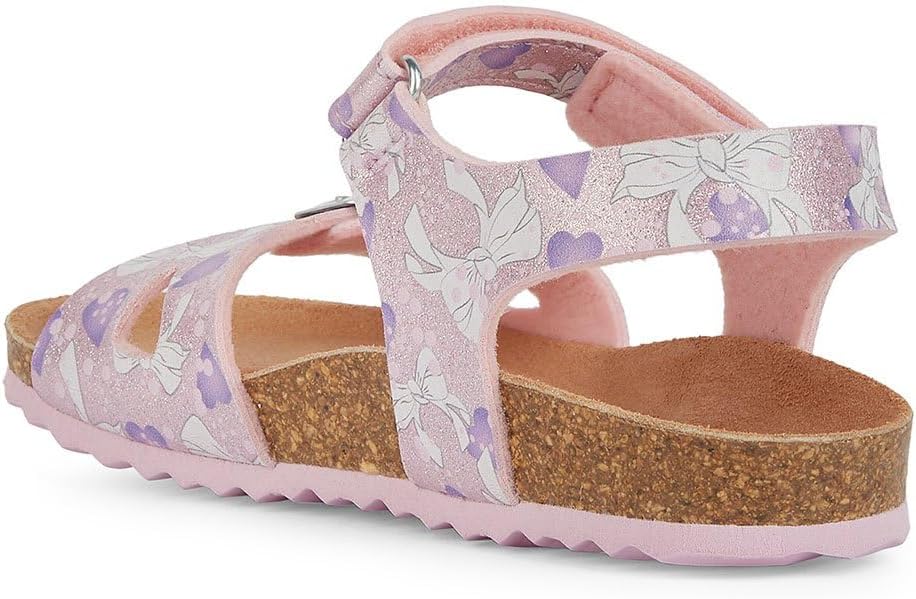 Geox Mädchen J Adriel Girl C Sandalen 24 EU Pink Lilac, 24 EU Pink Lilac