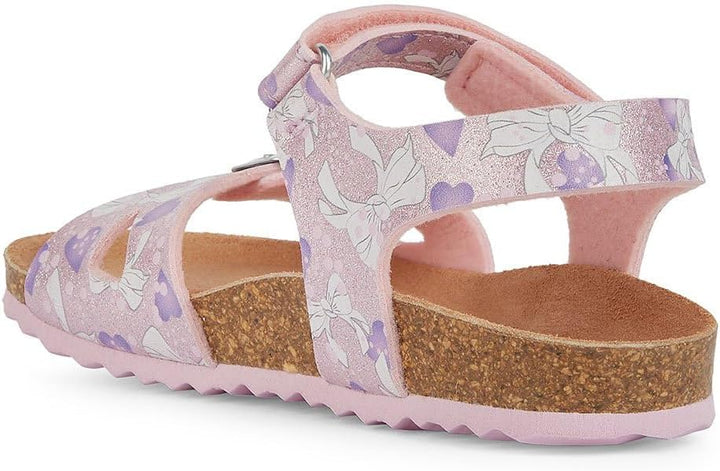Geox Mädchen J Adriel Girl C Sandalen 24 EU Pink Lilac, 24 EU Pink Lilac
