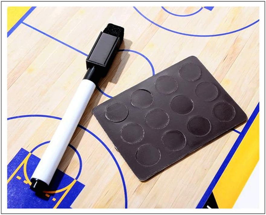 RoseFlower Basketball Taktikboard, Professional Basketball Taktikbrett Coach Board Magnetische Train