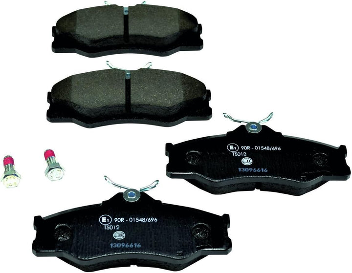HELLA PAGID 8DB 355 017-661 Bremsbelagsatz - T5012 - Dicke/Stärke: 19.7mm - Bremssystem: Lucas - nic