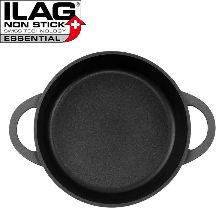 KOPF Topfset Aluguss Atavola mit ILAG Basic Antihaftbeschichtung, Induktion Kochtopfset 8-teilig ink