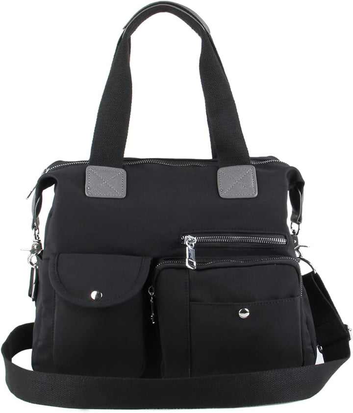 EVEOUT Damen Handtasche Multi Tasche Grosse Umhängetasche Hobo Taschen für Reise Arbeit Schule Campi