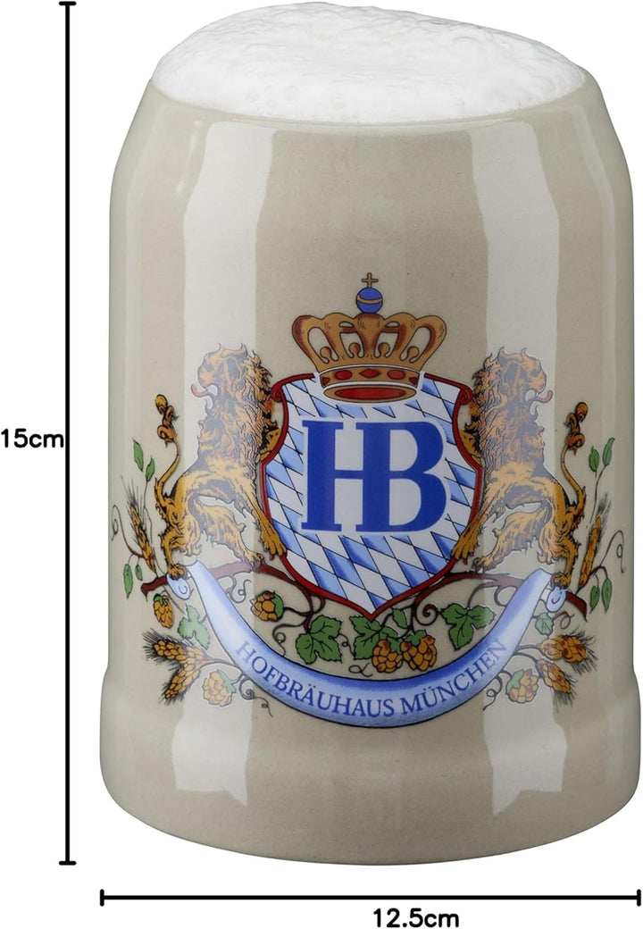 Bierkrug Hofbräuhaus München HB Krug 0,5 Liter King Werk KI 1000060