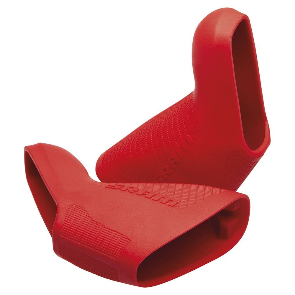 Sram Griffgummis für ErgoDynamics DoubleTap Schalt-Bremshebel Rot, Rot