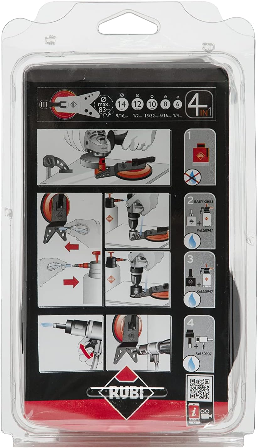 Rubi 50944 multidrill – Leitfaden (83 mm) grau