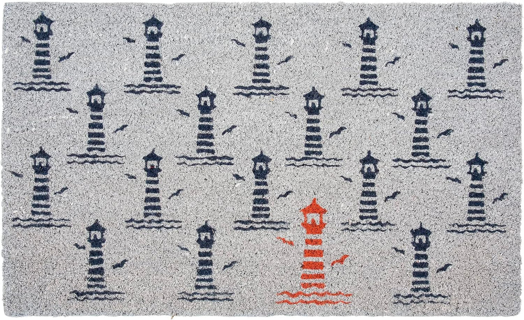 pad Fussmatte, Kokosmatte, Fussabtreter Lighthouse Grey 45 x 75 cm